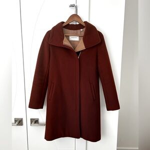 EUC Fall Aritzia/Babaton Wool/Cashmere Midi Coat Sz XS